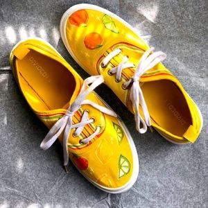 Painted H&M Size 8.5W Citrus